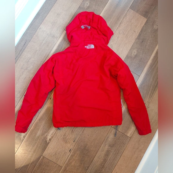 The North Face Vibrant Red Jacket with Gray Details - Picture 10 of 14